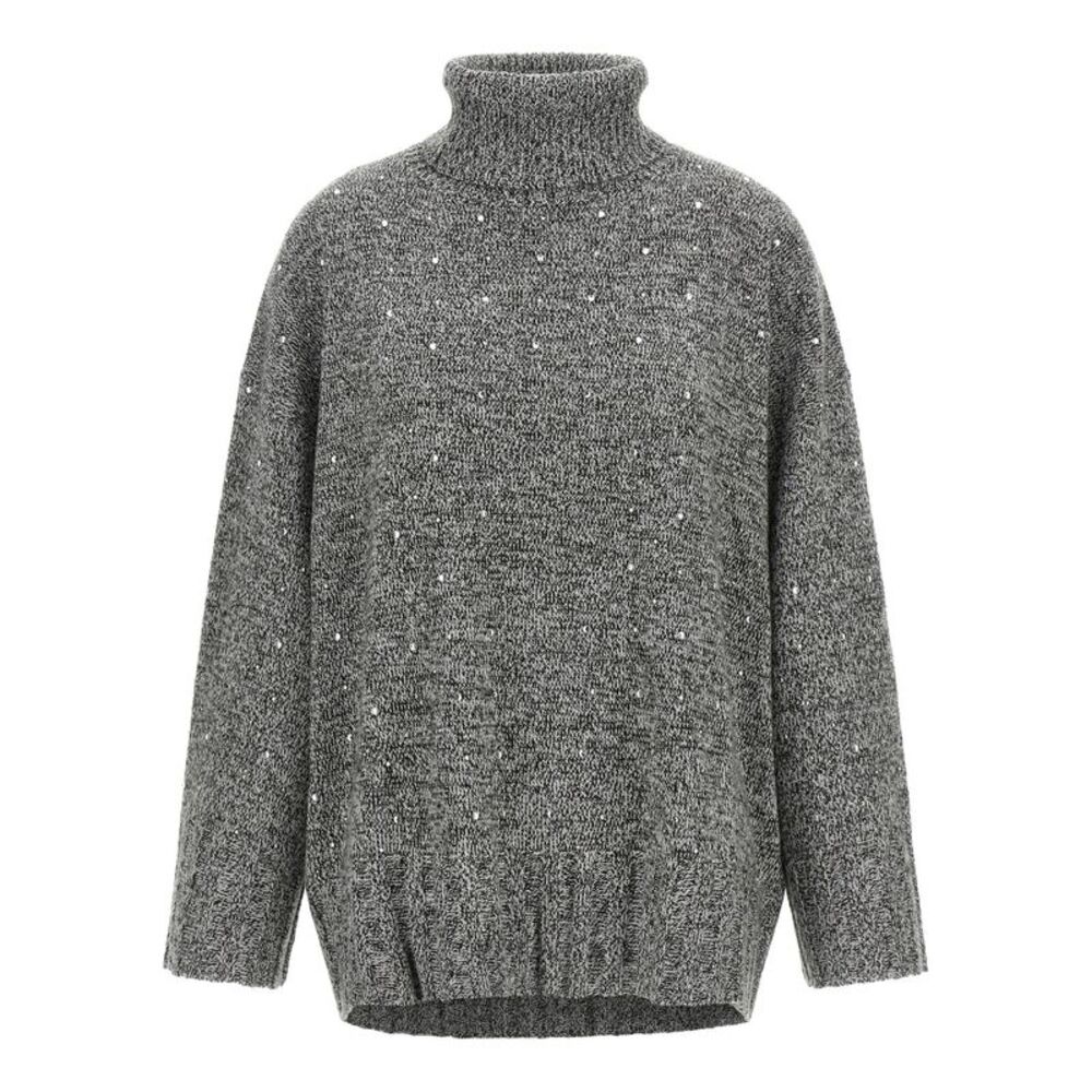 PINKO Gray Polyester Women's Cardigan